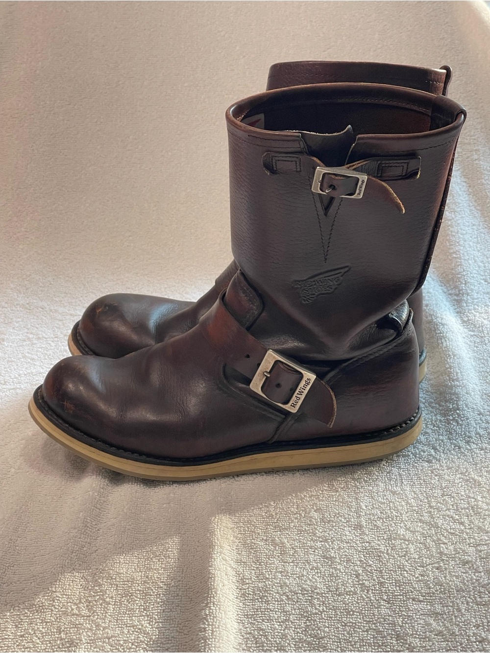 Red Wing Heritage 2970 Classic Engineer Leather Boots | Size 6.5M or 8-8.5W